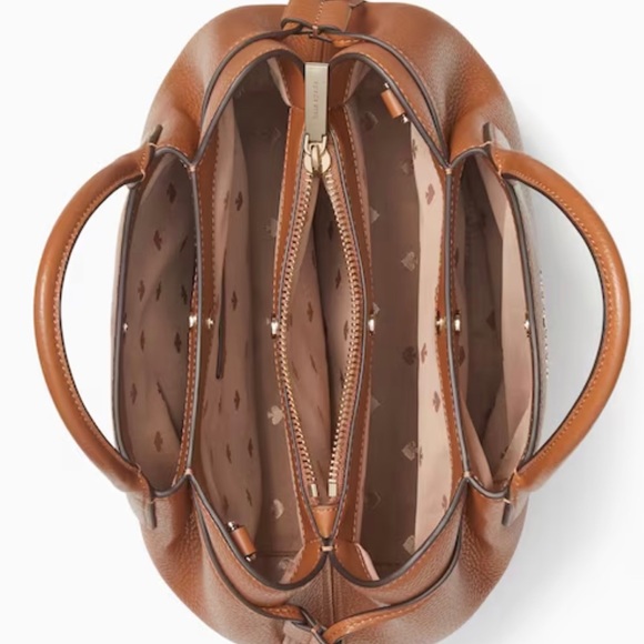 NWOT and NWT pebbledKate Spade Dumpling Satchel and matching Continental wallet - Picture 3 of 12